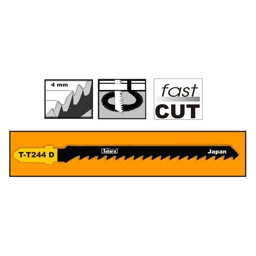 Tatara T-T244D Jigsaw Blade for Wood - Goldpeak Tools PH Tatara Tatara T-T244D Jigsaw Blade for Wood - Goldpeak Tools PH Tatara